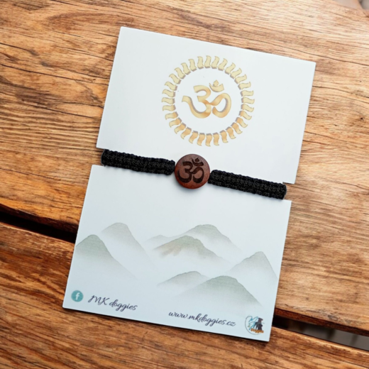 Náramek Óm (ॐ)