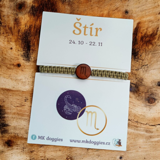 Náramek znamení Štír