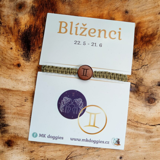 Náramek znamení Blíženci