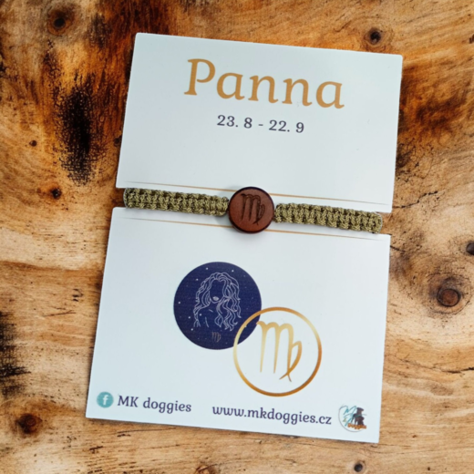 Náramek znamení Panna