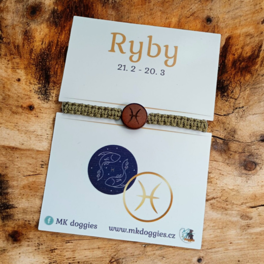 Náramek znamení Ryby