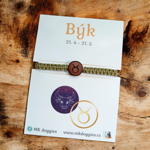 Náramek znamení Býk