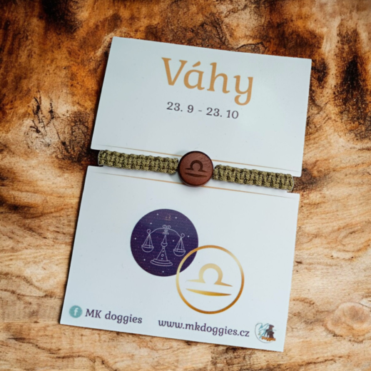 Náramek znamení Váhy