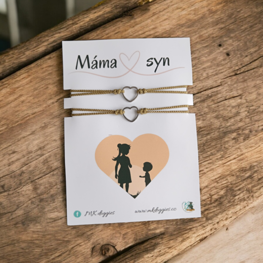 Náramky Máma a syn