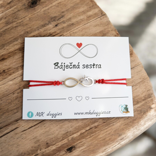 Náramek pro báječnou sestru